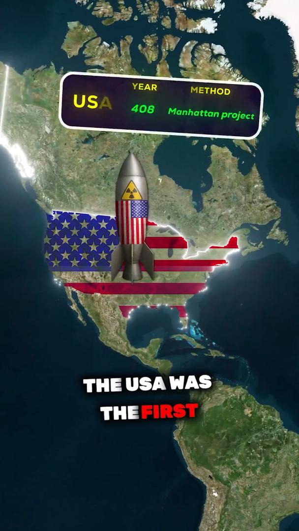 How Did Each Country Got It's Nuclear Weapons?